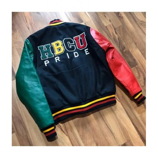 Donovan Mitchell HBCU Pride Varsity Jacket