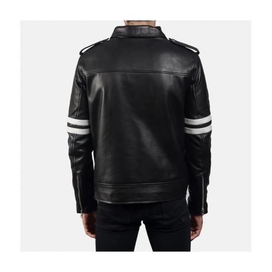 Dragonhide Black Leather Jacket