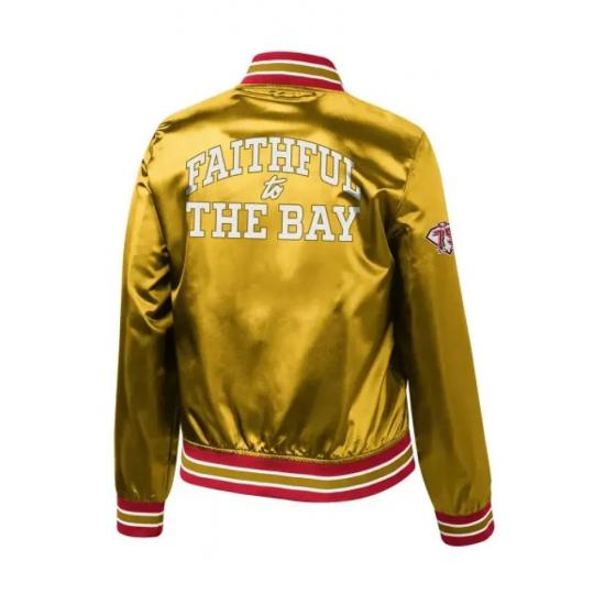 Faithful To The Bay Satin Jacket