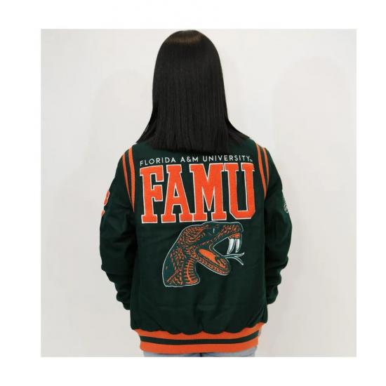 FAMU Florida AM University UNISEX Varsity Jacket