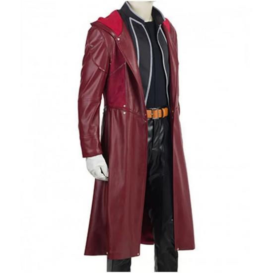 Fullmetal Alchemist Edward Elric Maroon Leather Coat