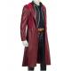 Fullmetal Alchemist Edward Elric Maroon Leather Coat