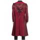 Fullmetal Alchemist Edward Elric Maroon Leather Coat