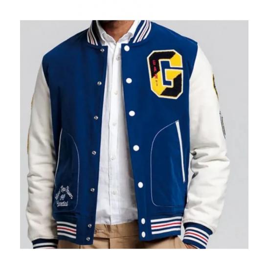 Gant The Gant Spring Blue Jacket