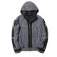 Ghost Call of Duty Sherpa Grey Hoodie