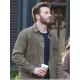 Ghosted Chris Evans Brown Jacket