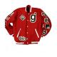 Glassjaw Letterman Red Wool Jacket