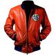 Goku Bomber Leather Jacket