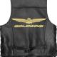 Goldwing Biker Black Leather Vest