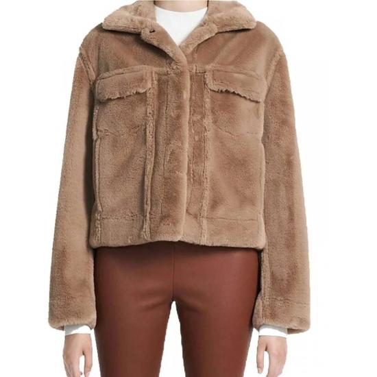 Gossip Girl Luna La Faux Fur Jacket