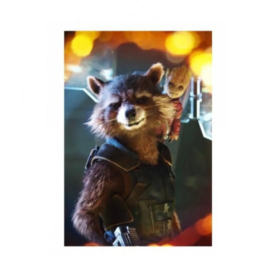 Guardians of Galaxy Avengers Rocket Raccoon Leather Vest