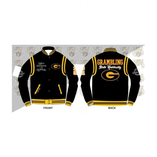 Grambling State University Unisex Varsity Jacket