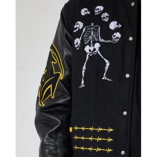 GREAT ESCAPE LATTERMAN VARSITY JACKET