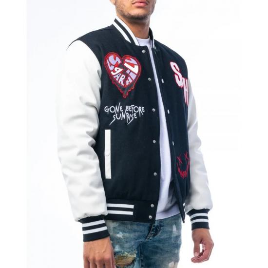 Heart Break Letterman Varsity Jacket