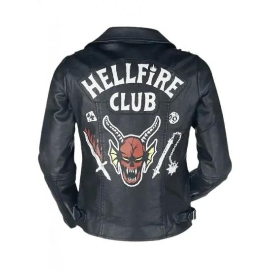 Hellfire Club Stranger Things S04 Moto Jacket