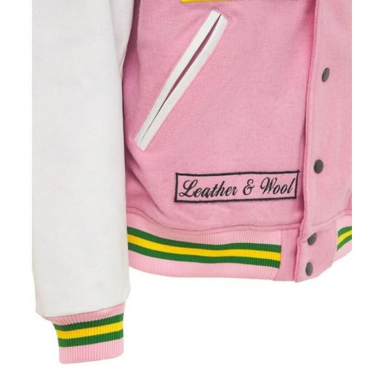 Homme Femme Letterman Jacket