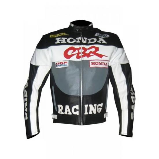 Honda CBR Racing Moto Racer Leather Jacket