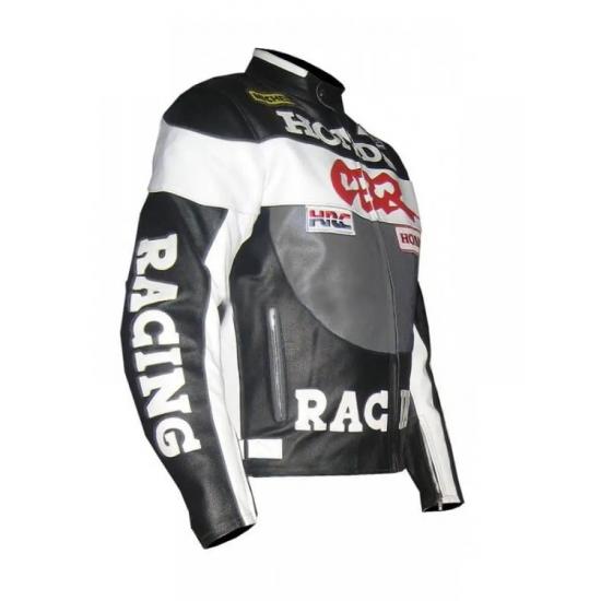 Honda CBR Racing Moto Racer Leather Jacket