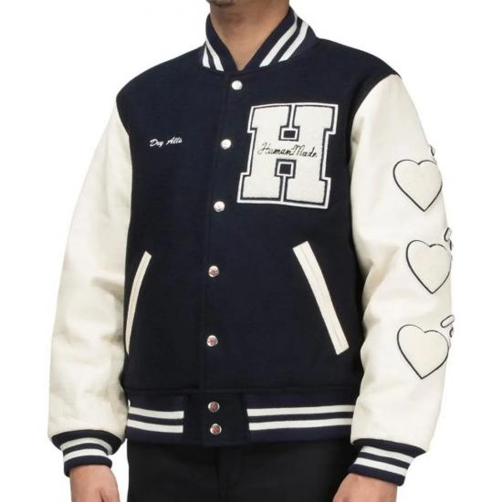 Human Made Race Letterman Jacket