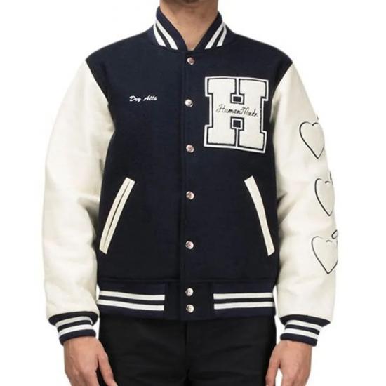 Human Made Race Letterman Jacket