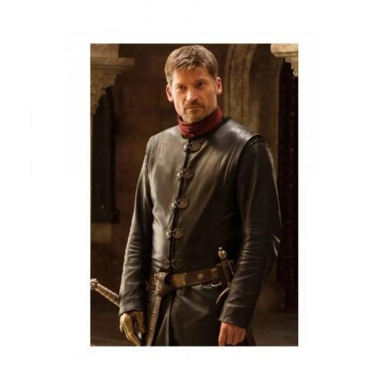 Games of Thrones Season 7 Jaime Lannister Leather Coat