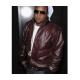 Jason Terrance Phillips Maroon Leather Bomber Jacket