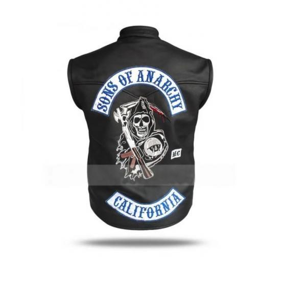 Jax Teller Sons Of Anarchy Leather Vest