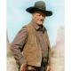 John Wayne Brown Leather Vest