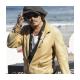 Johnny Depp Crock of Gold Few Rounds Leather Jacket