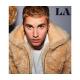 Justin Bieber Los Angeles Beige Jacket