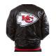 Kansas City Chiefs Black Satin Jacket