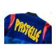 Kanye West Pastelle Varsity Blue Wool Jacket