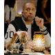 Kenya Barris Blackaf Black and White Letterman Jacket