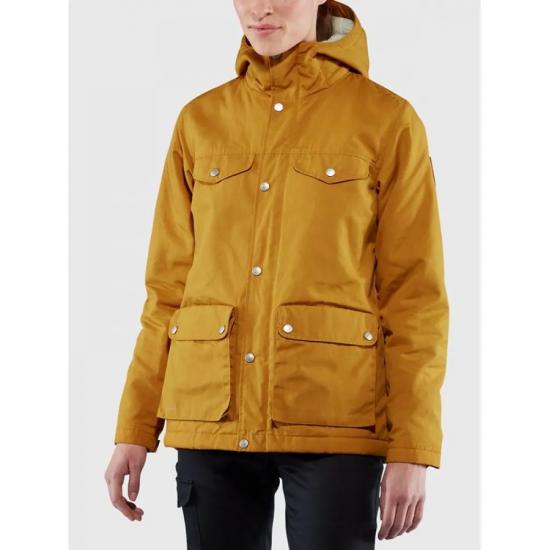 Kirsten Longacre Vigil Yellow Hooded Jacket