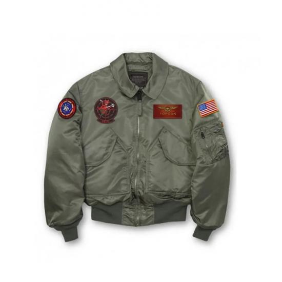 Lady Gaga Tom Cruise’s Top Gun Jacket