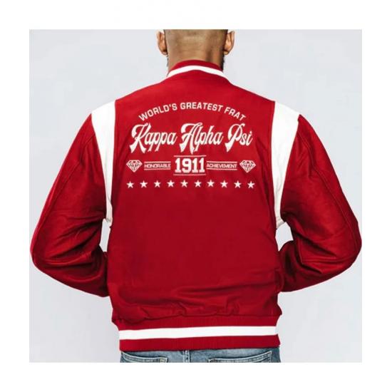 Legendary Elegance: Kappa Alpha PSI Fraternity Varsity Wool Jacket