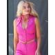 Margot Robbie Barbie Pink Vest